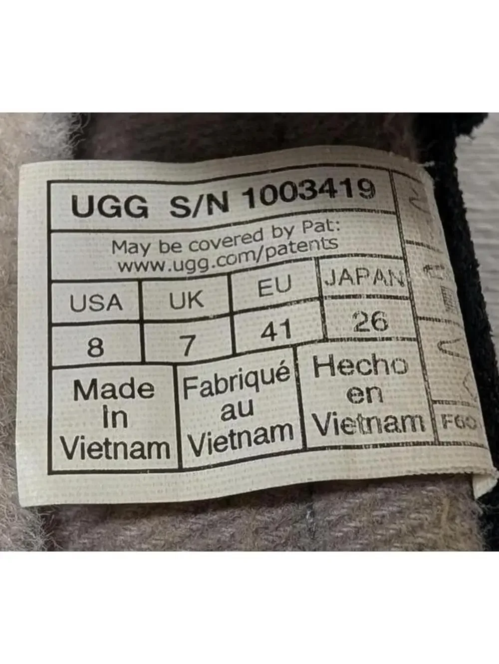 UGG Men's‎ Black Suede Moccasins Size 8